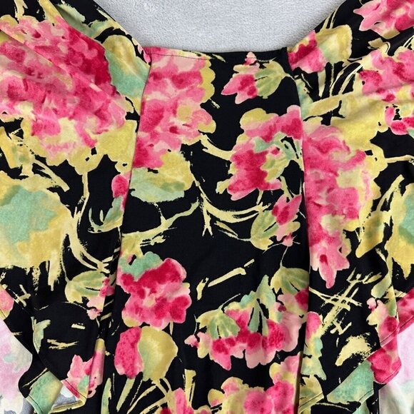 Ralph Lauren Floral Blouse Women’s Size M - Picture 4 of 14